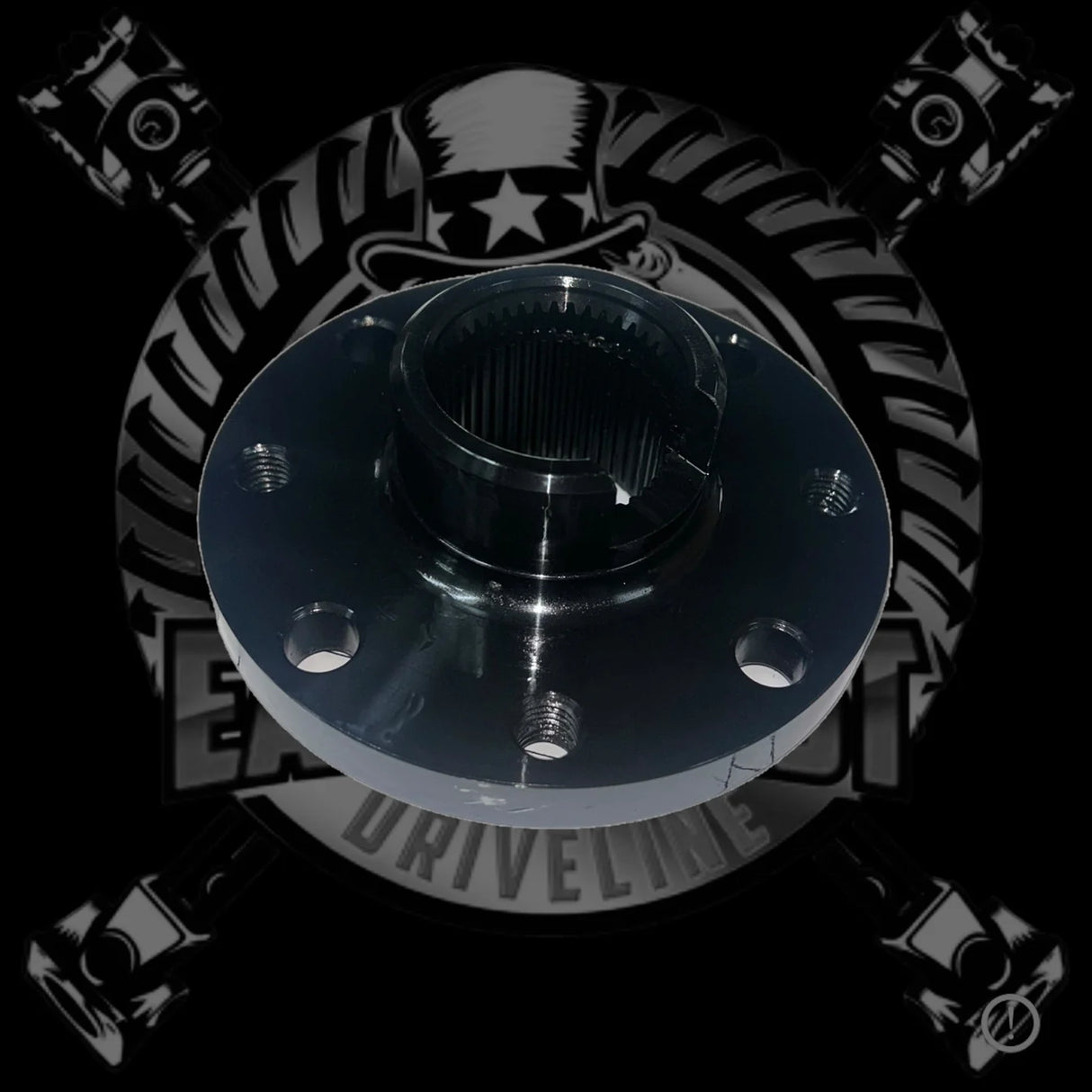 East Coast Driveline® (19-25) RAM 2500/3500 6.4L 8HP75 Front Driveshaft with New Transfer Case Bolt-On style Flange Yoke