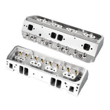 60-86 Chevy V8 SBC 302/327/350/383/400 Aluminum Cylinder Head (Angled Plug)