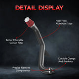 (15-18) Ford Mustang 2.3L EcoBoost Cold Air Intake with Dry Filter