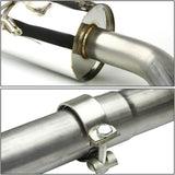 Flashark 07-12 Nissan Sentra SE-R Spec-V B16 2.5L Cat-Back Exhaust with 4" OD Tip