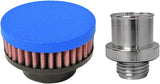 GEN III HEMI Baffled Screw-In Billet Engine Crankcase Breather Filter