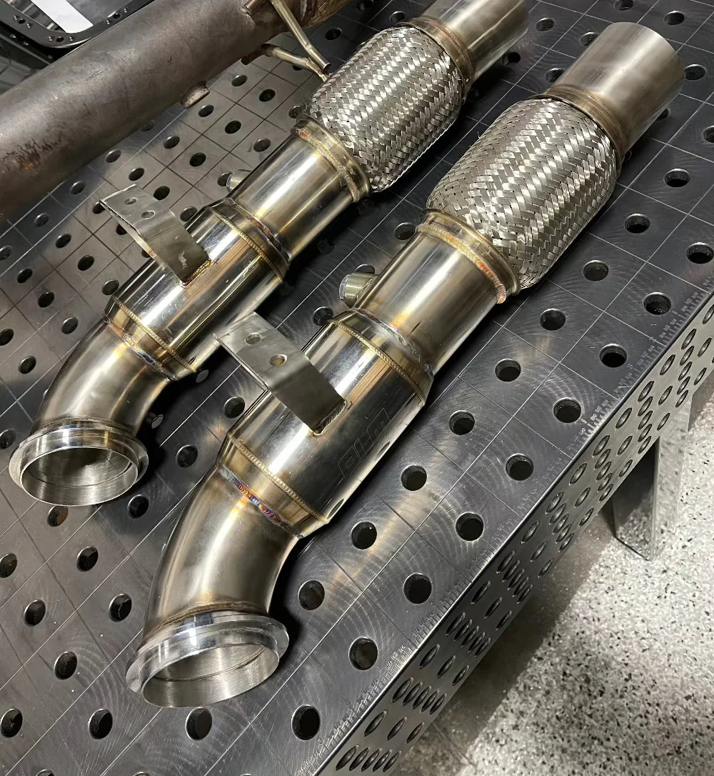 PLM® (12-18) Ford Focus ST EcoBoost 304SS 3" Catted Down Pipe Kit