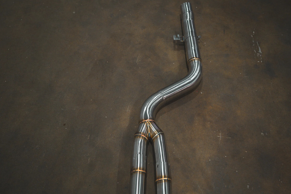 Valvetronic Designs® (18-24) BMW X3/X4 M40i Valved Sport Cat-Back Exhaust with 4" OD Tips