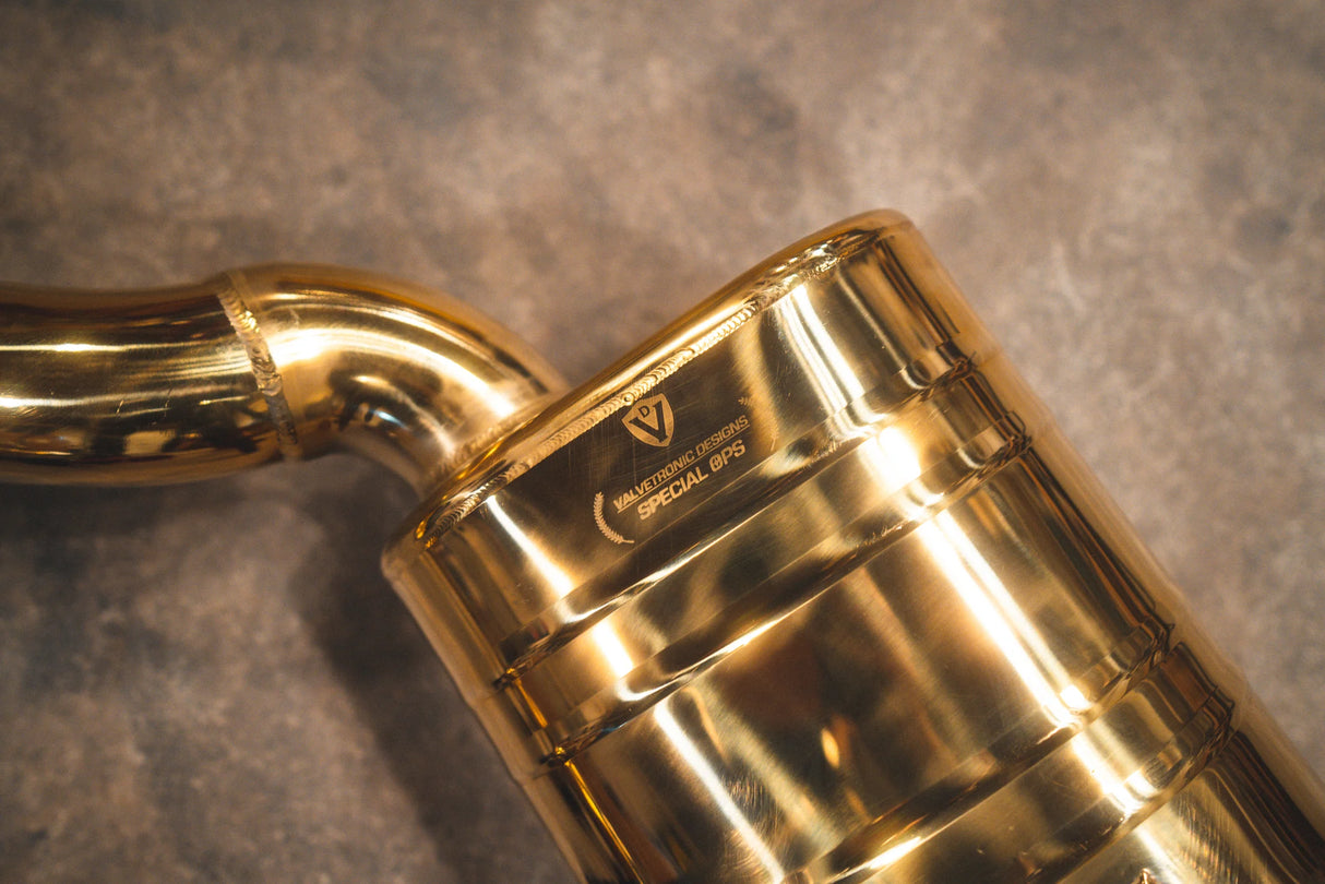 Valvetronic Designs® Audi S4/S5 B8/B8.5 Valved Sport Cat-Back Exhaust with 4" OD Tips