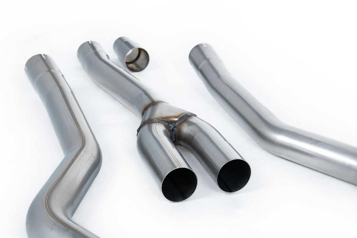 Milltek® (15-26) Mustang EcoBoost Valved Non-Resonated Cat-Back Exhaust