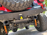 07+ Jeep Wrangler 2.0L/3.6L/3.8L JK/JL 2.5" Axle-Back Exhaust with 4" OD Tips