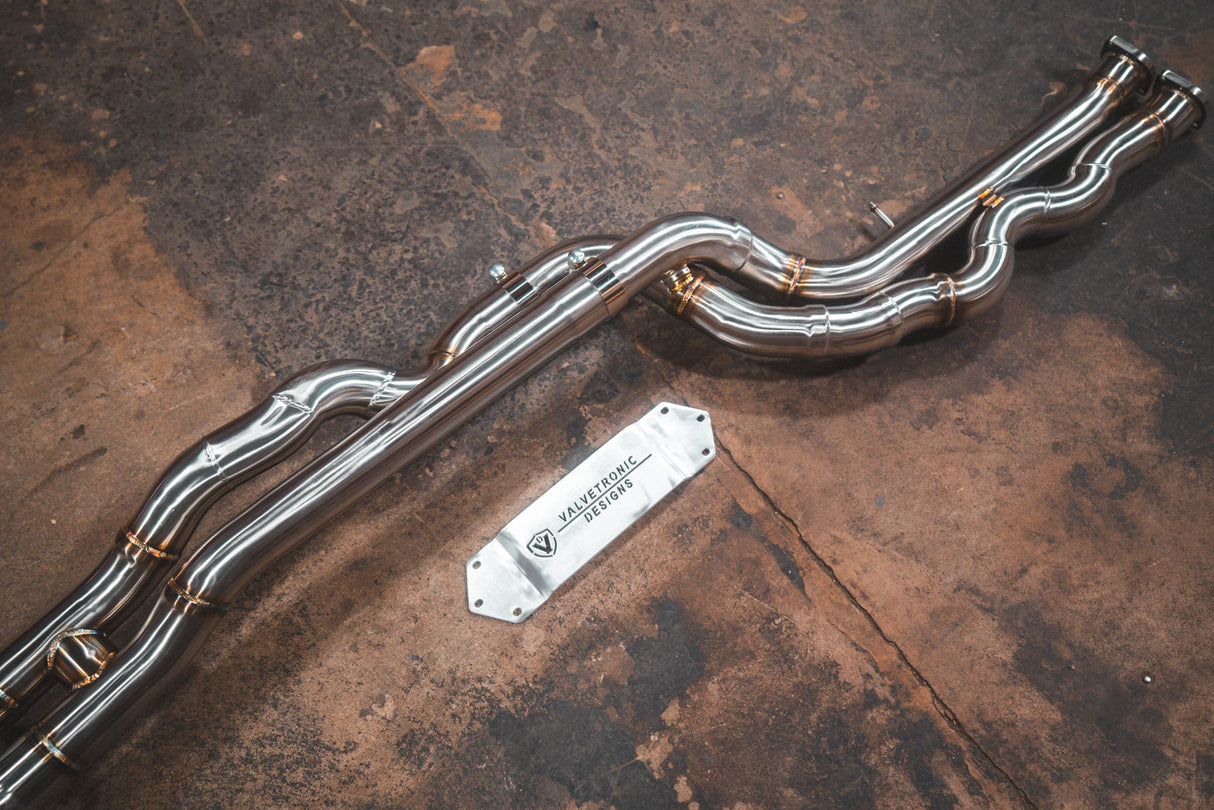 Valvetronic Designs® BMW M3/M4 F8x Valved Sport Cat-Back Exhaust with 4" OD Tips
