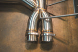Valvetronic Designs® (00-06) BMW M3 E46 Valved Axle-Back Exhaust with 4" OD Tips