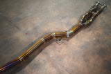 Valvetronic Designs® Nissan GT-R R35 Titanium Cat-Back Exhaust with 4" OD Tips