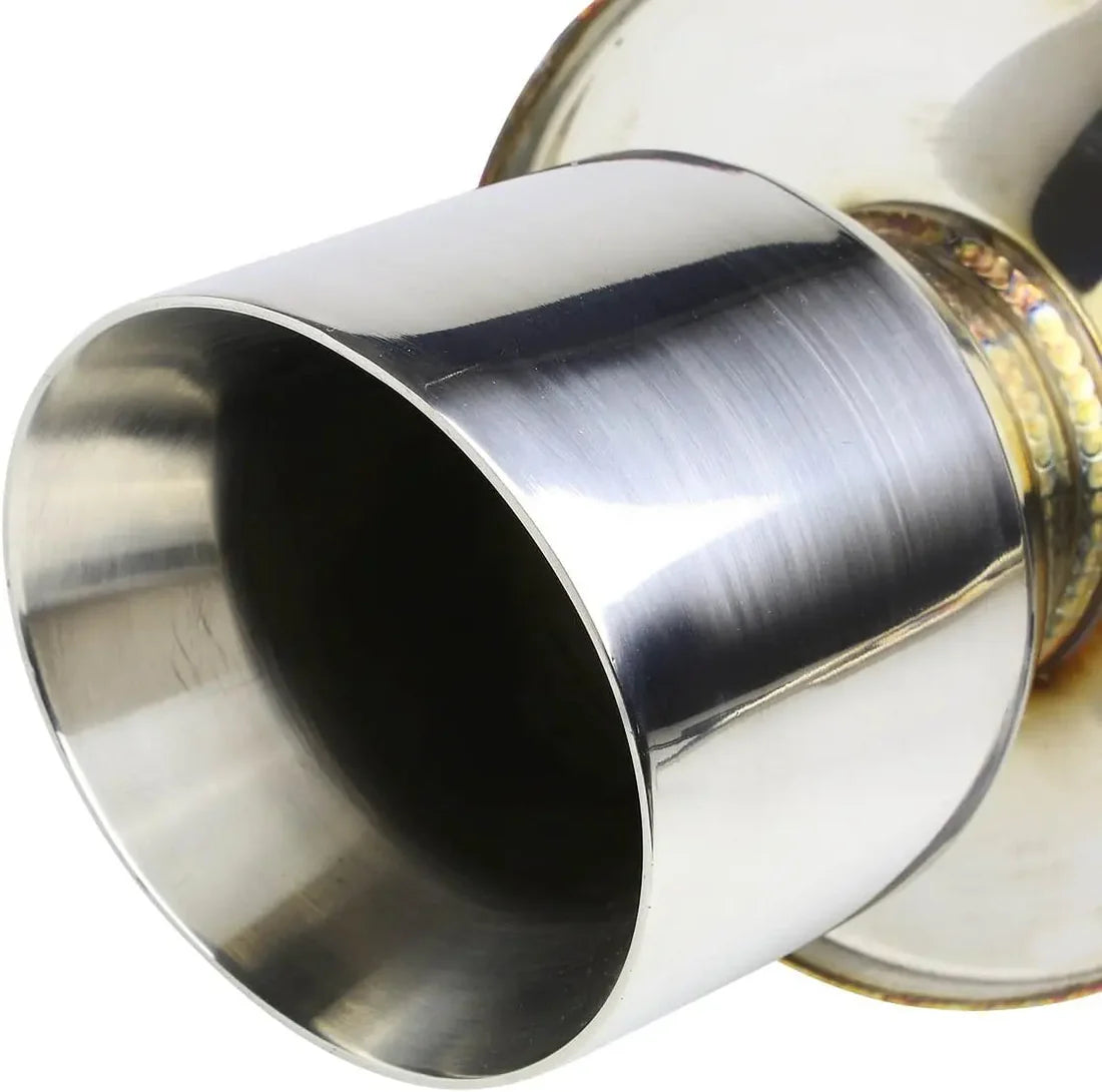 Flashark 07-12 Nissan Sentra SE-R Spec-V B16 2.5L Cat-Back Exhaust with 4" OD Tip