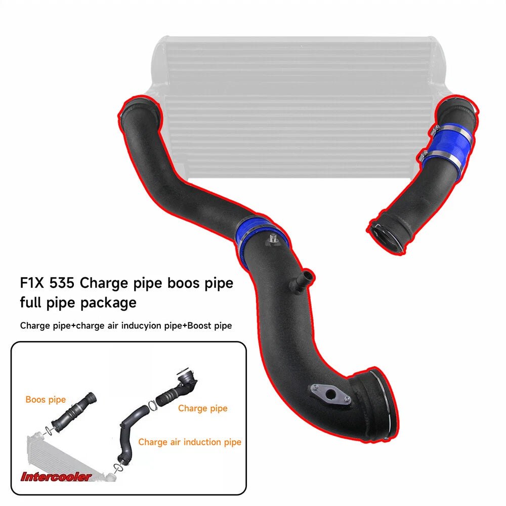 Kingman Speed® BMW 535i/640i/740i/X5/X6 N55B30 Aluminum Air/Boost/Charge Pipe Kit
