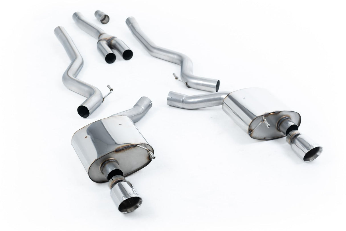 Milltek® (15-26) Mustang EcoBoost Fastback Non-Resonated Cat-Back Exhaust