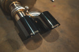 Valvetronic Designs®  Ford Mustang GT S650 Valved Sport Cat-Back Exhaust with 4" OD Tips