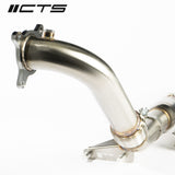 CTS Turbo® (06-13) Audi A3/S3/TT/TTS/Golf R 2.0L 304SS 3.5" Catted Mid-Pipe Kit