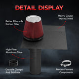 (10-15) Chevrolet Camaro SS LS3 Cold Air Intake with Dry Filter

