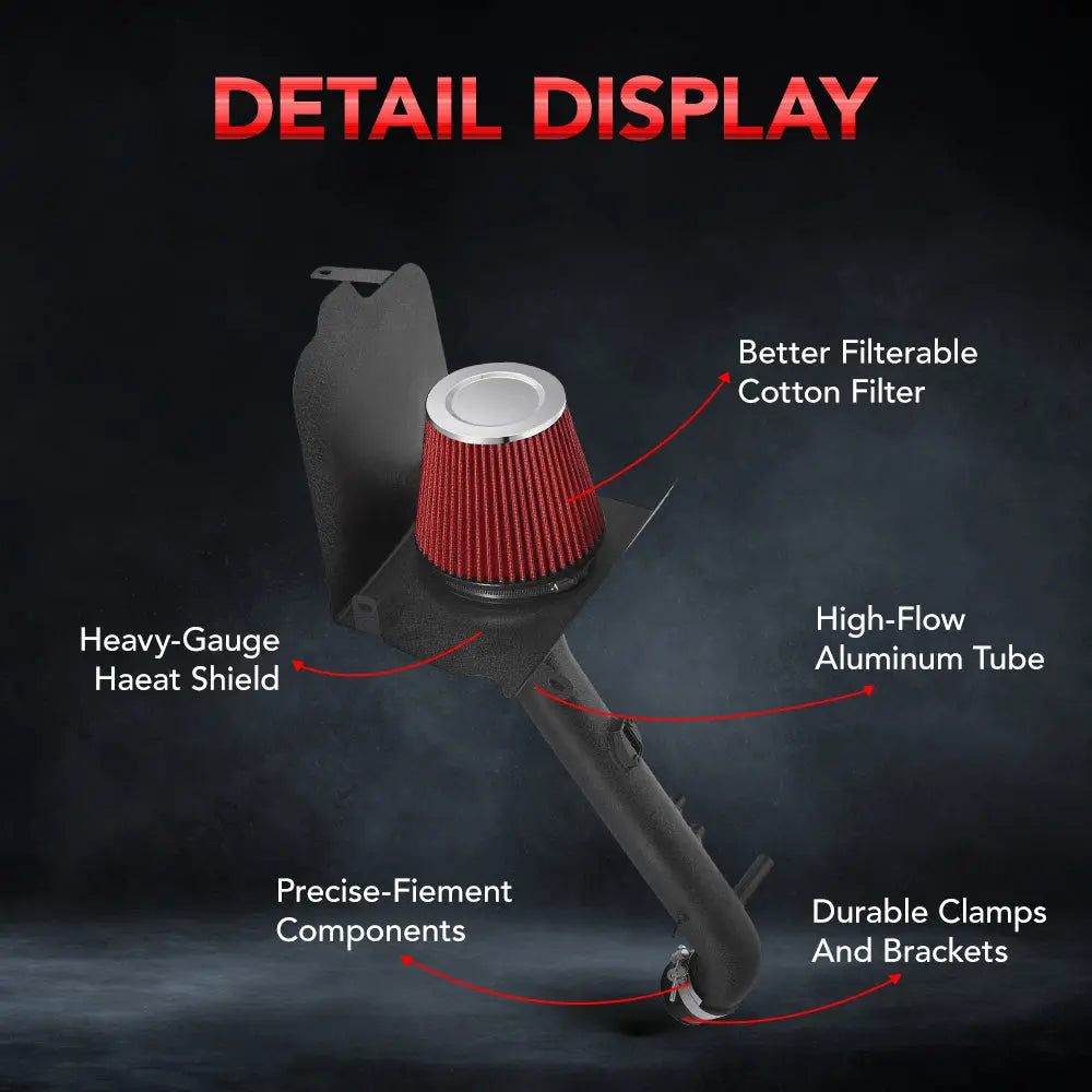 (05-19) Toyota Tacoma 2.7L Cold Air Intake with Dry Filter
