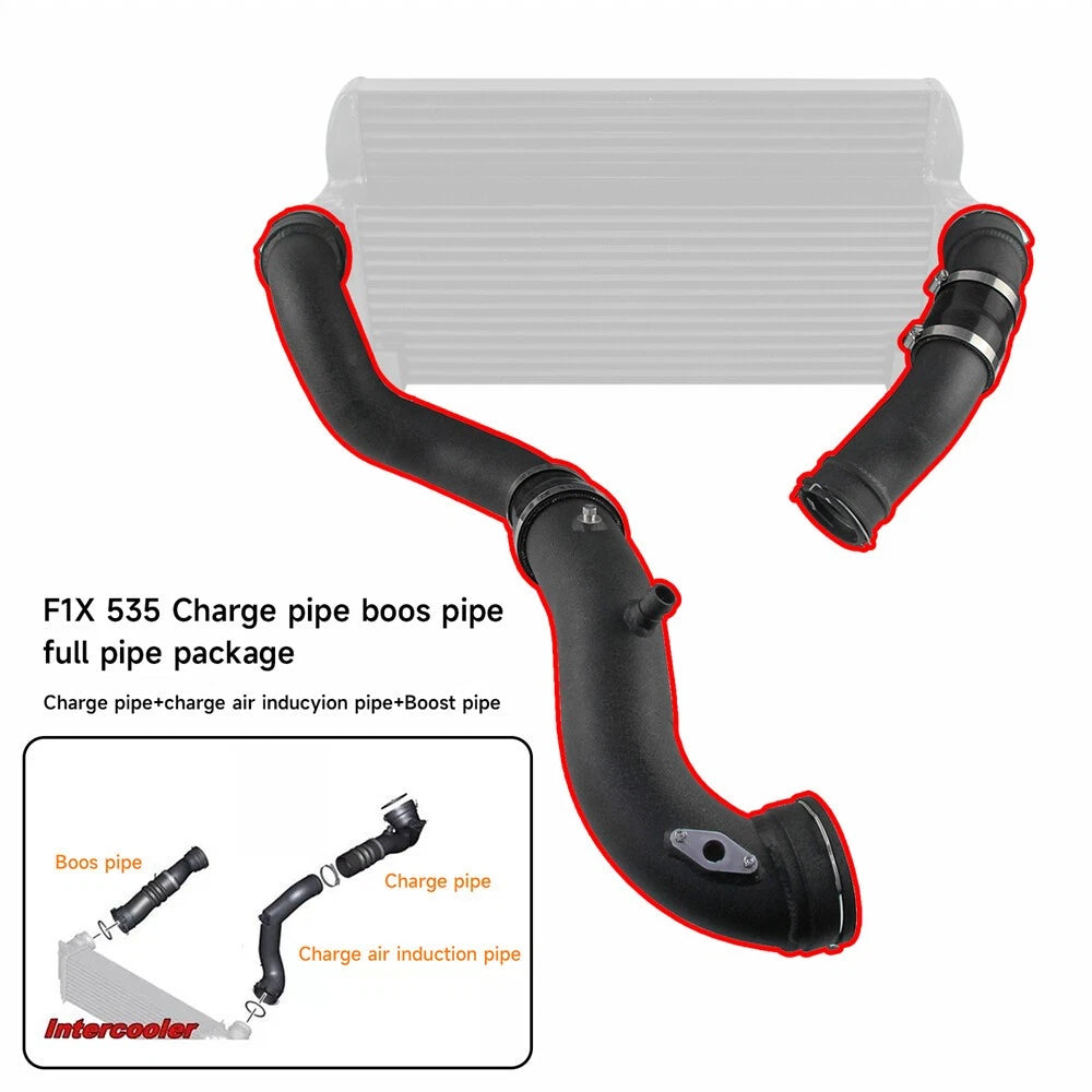Kingman Speed® BMW 535i/640i/740i/X5/X6 N55B30 Aluminum Air/Charge/Boost Pipe Kit