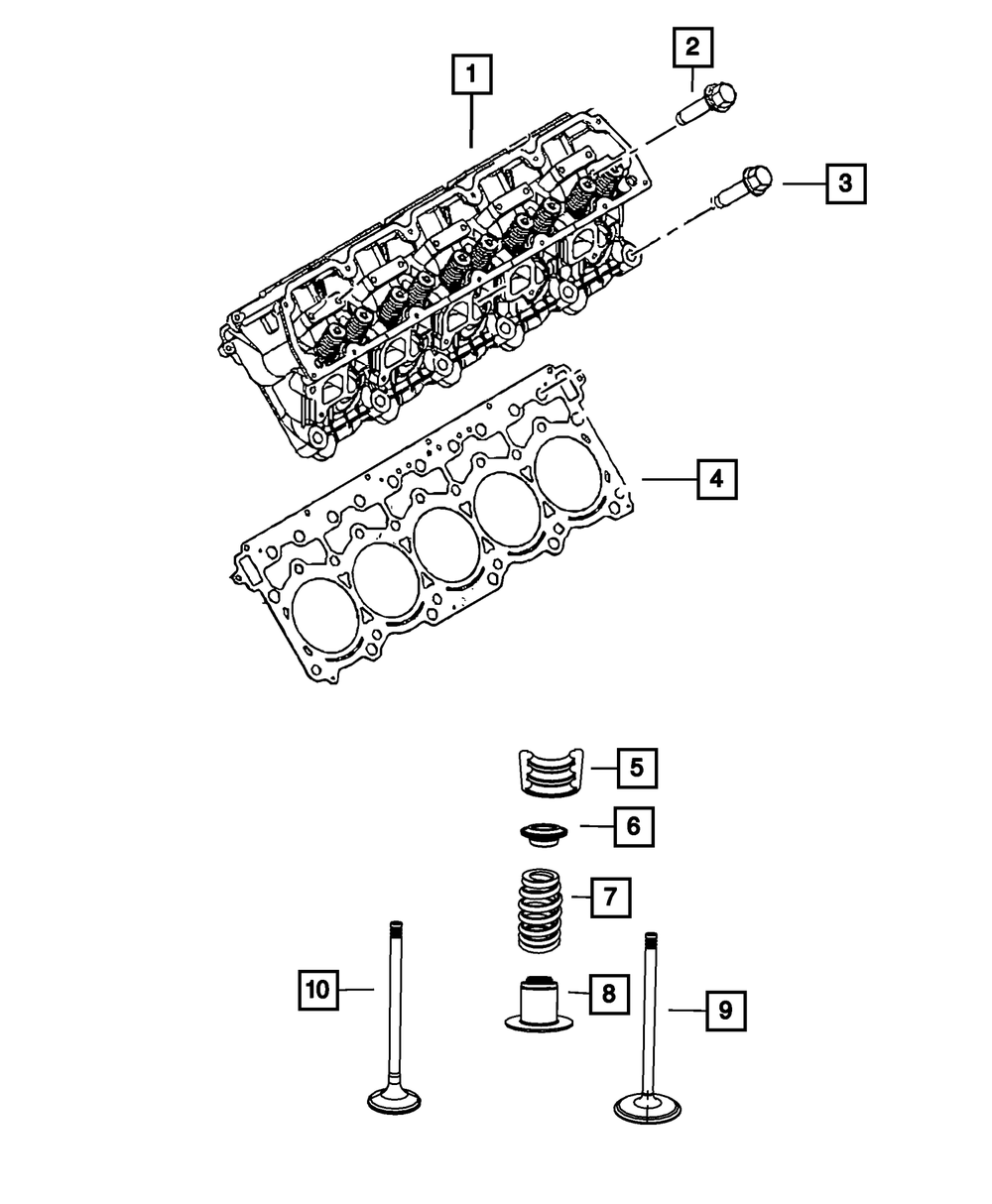 Mopar® #05037734AB (01-10) Dodge Viper GTS/SRT-10 8.4L MLS Cylinder Head Gasket