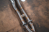 Valvetronic Designs® BMW F87 M2 Competition Equal Length Valved Sport Cat-Back Exhaust with 4" OD Tips