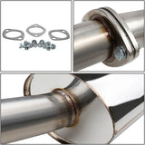 Flashark® (05-07) Chevy Cobalt/Pontiac G5 Cat-Back Exhaust with 3.5" OD Rolled Tip