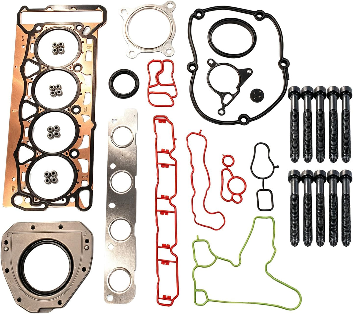 Kingman Speed® (08-17) Audi/Volkswagen EA888 2.0L Piston/Gasket Kit (82mm Piston/23mm Pins)