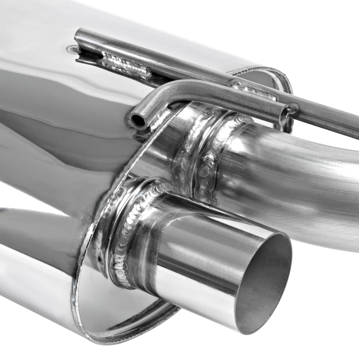 (09-14) Hyundai Genesis Coupe 2.0L Cat-Back Exhaust with Quad 4" OD Burnt Tips