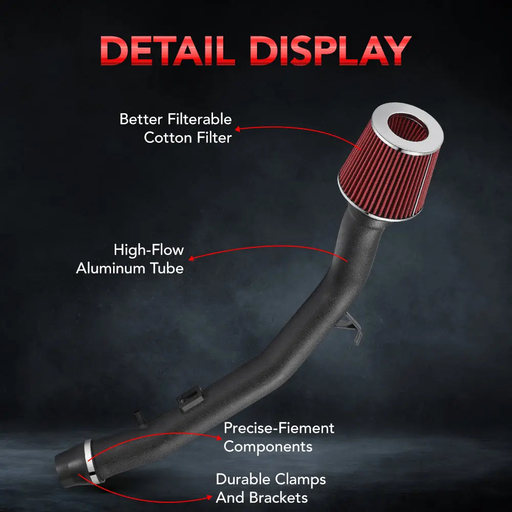(02-06) Nissan Altima/Maxima 3.5L Cold Air Intake with Dry Filter