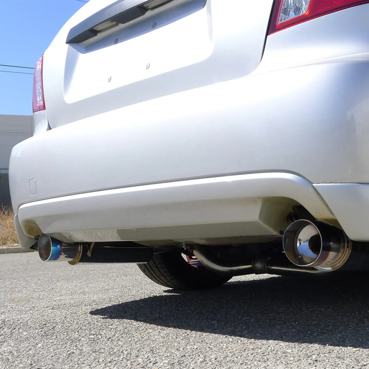 (08-14) Subaru Impreza WRX STI 304SS 3" Cat-Back Exhaust with 4" OD Burnt Tips