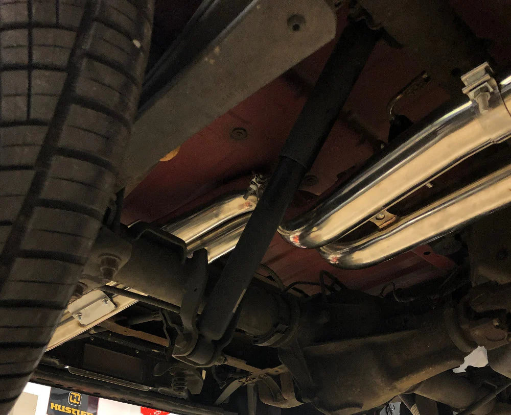Speed Engineering® (99-06) GM SUV/Truck True Dual Cat-Back Exhaust (Crew/Extra Cab-Rear Exit)