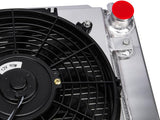 96-04 Ford Mustang 4.6L SN95 Dual Fan 4-Row HD Aluminum Radiator