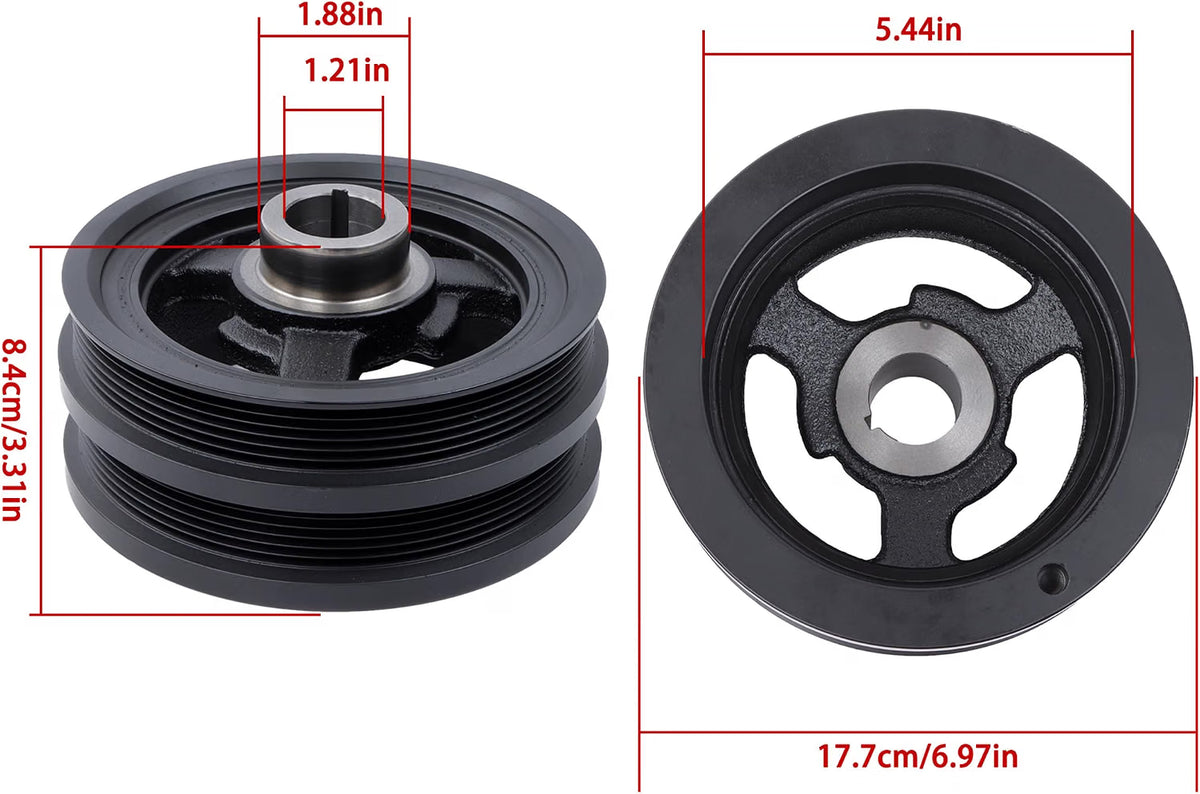 11-14 Ford F-150/Mustang 5.0L Engine Crank Pulley/Harmonic Balancer