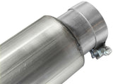 aFe MACHForce XP 5in DPF-Back Stainless Steel Exh Sys, No tip, Ford Diesel Trucks 08-10 V8-6.4L