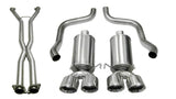 Corsa 09-13 Chevrolet Corvette (C6) 2.5in Xtreme Cat-Back Exhaust - 3.5in Twin Tips