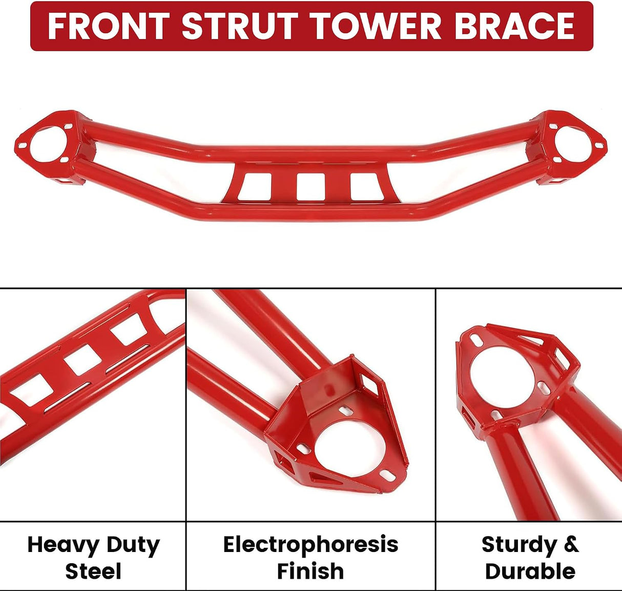 08-23 Dodge Challenger 5.7L/6.1L/6.4L Billet Front Strut Tower Brace