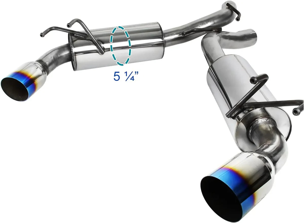 (10-15) Chevy Camaro 3.6L V6 Cat-Back Exhaust with 4" OD Burnt Tips

