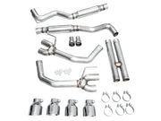 AWE TUNING 3020-42375 FORD MUSTANG DARK HORSE TRACK EDITION CAT-BACK EXHAUST SYSTEM