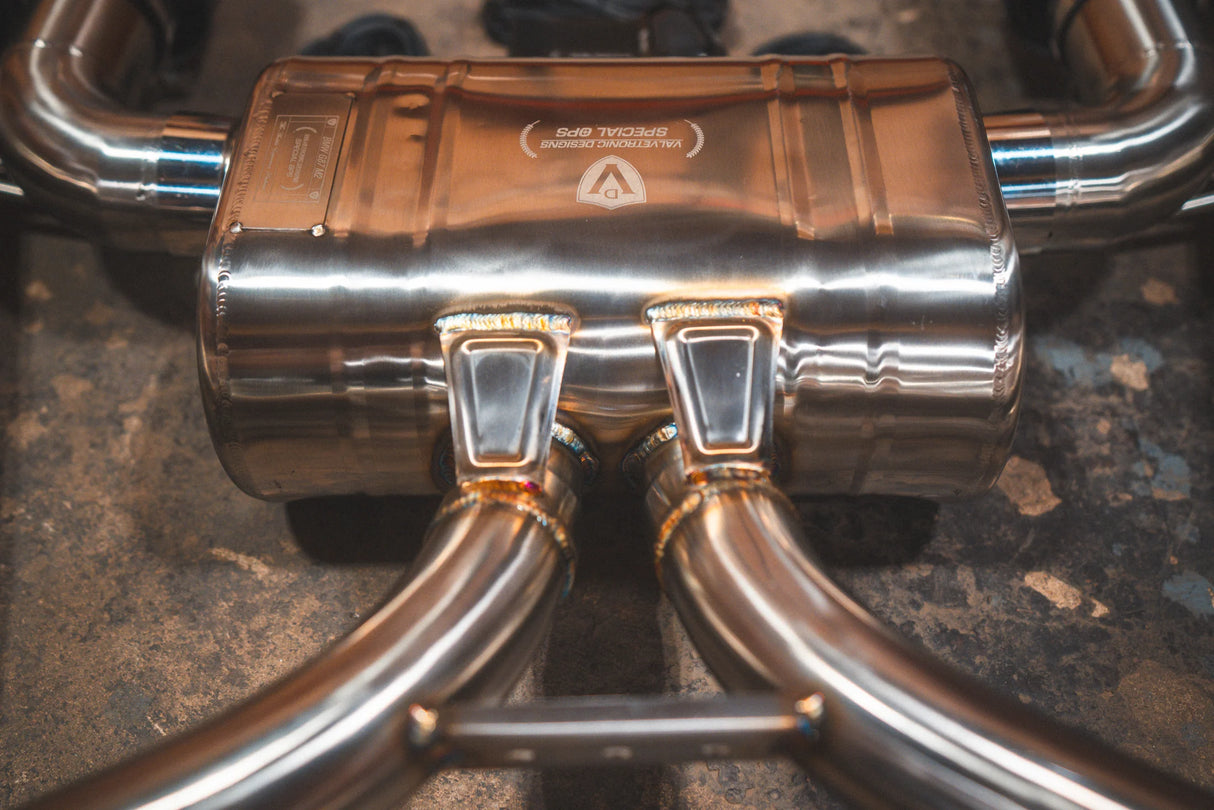 Valvetronic Designs® BMW M2 G87 Valved Cat-Back Exhaust with Quad 4" OD Tips