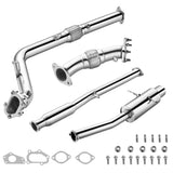 2002-2007 Subaru Impreza WRX/STI GD EJ25 3" Cat-Back Exhaust with 4.5" OD Burnt Tip