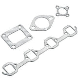 79-93 Ford Mustang 5.0L SBF 1-5/8" Exhaust Headers with Catless Mid-Pipes