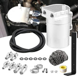Universal 350ml Baffled Oil Can Kit with Mounting Bracket