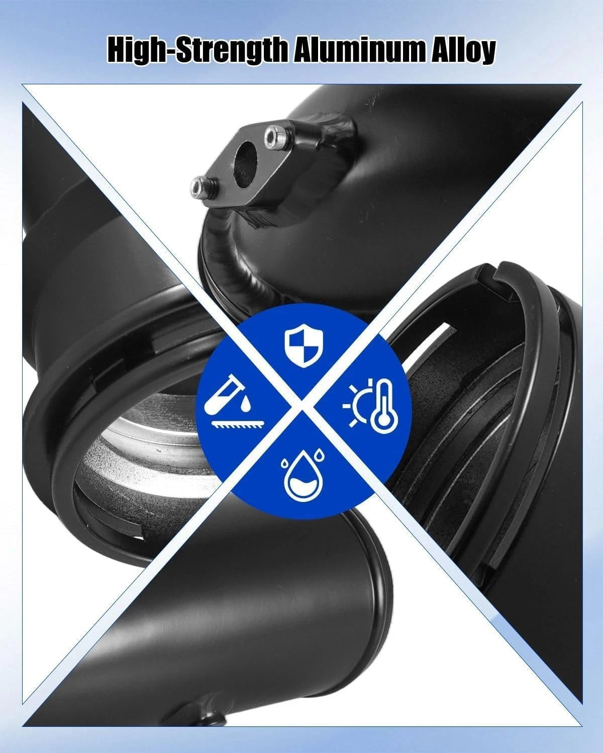 Kingman Speed® BMW 535i/640i/740i/X5/X6 N55B30 Aluminum Charge + Boost Pipe Kit