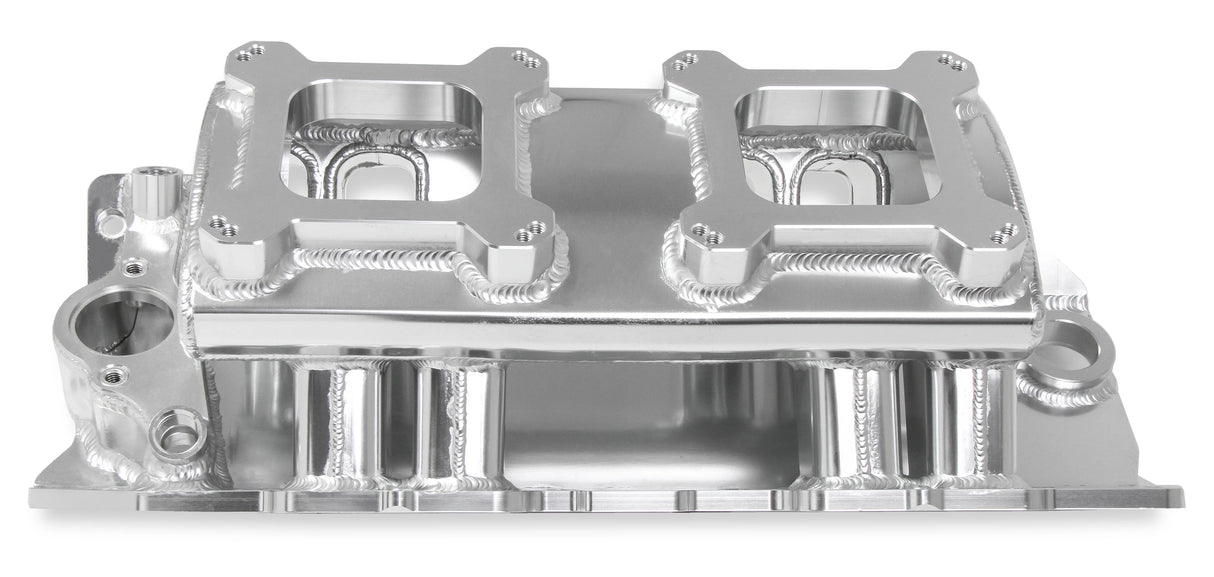 Holley® #835061 Big Block Chevy Sniper Sheet Metal Fabricated Intake Manifold (Single Plane 2 x 4150)