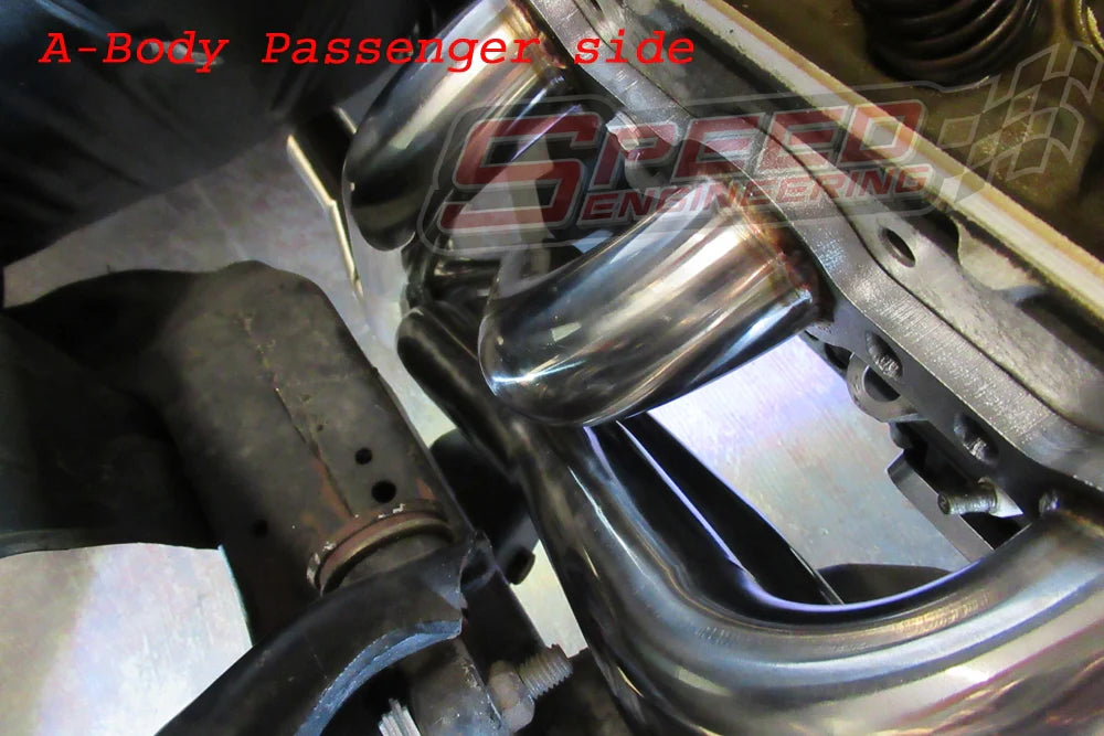 Speed Engineering® GM A/F/X-Body LSx Swap 1-7/8" Long Tube Headers
