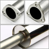 (90-93) Honda Accord 2.2L 2.5" Cat-Back Exhaust with 4" OD Tip