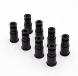 BLOX Racing 14mm Adapter Top (1in) w/Viton O-Ring (Set of 4)