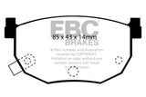 EBC 88-02 Nissan 240SX/Silvia S13/S14/S15 Yellowstuff Rear Brake Pads