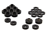 Energy Suspension CJ5-7 Body Mounts - Black