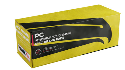 HAWK Performance Performance Ceramic Street Brake Pads (18mm) - Fits Front YSCPF6B & YSCPF8A Calipers