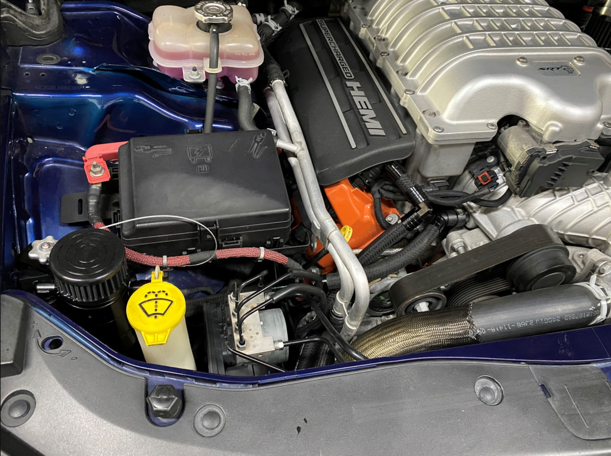 UPR Products® Hellcat/Trackhawk/TRX Oil Catch Can Breather Filter 10