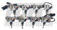 Fuel Injector Connection® GM L83 High Flow Fuel Rails with Integrated GM OE Injectors